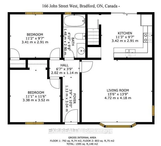 166 John Street W