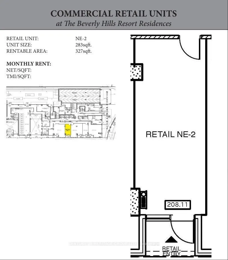 9205 Yonge Street #Level 1, NE (2-3-4)