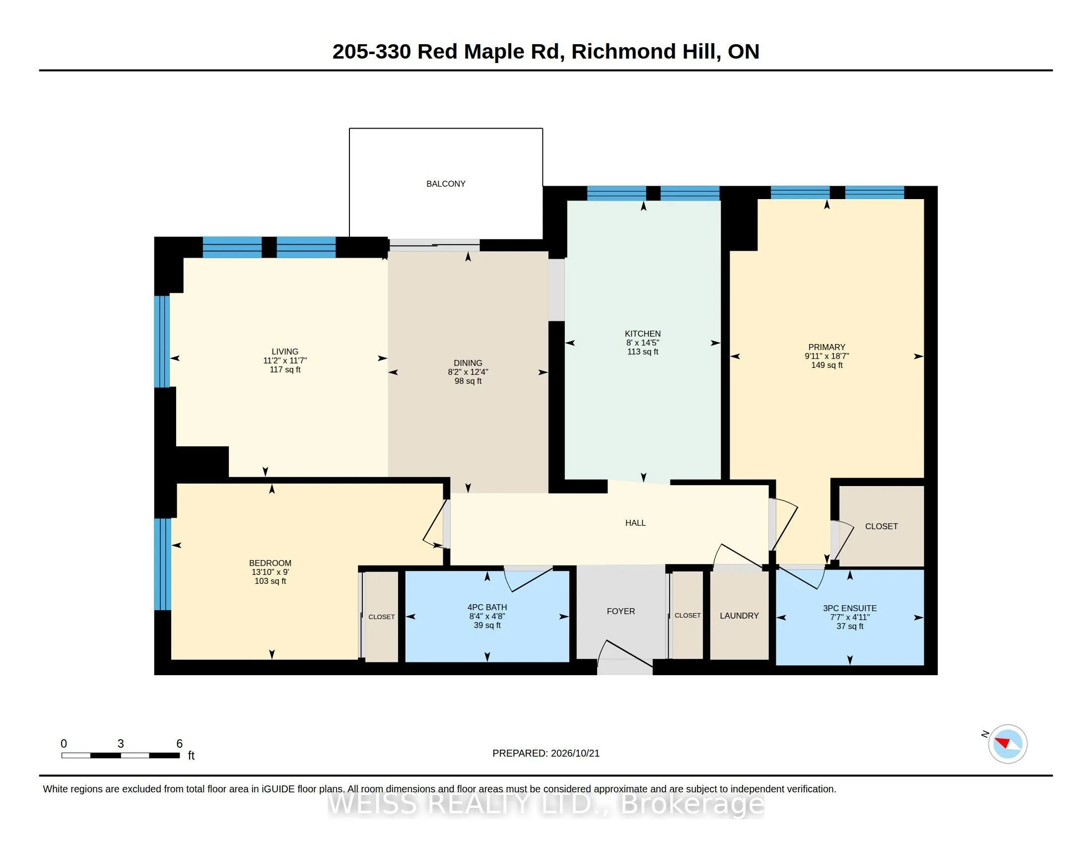 330 Red Maple Road #205
