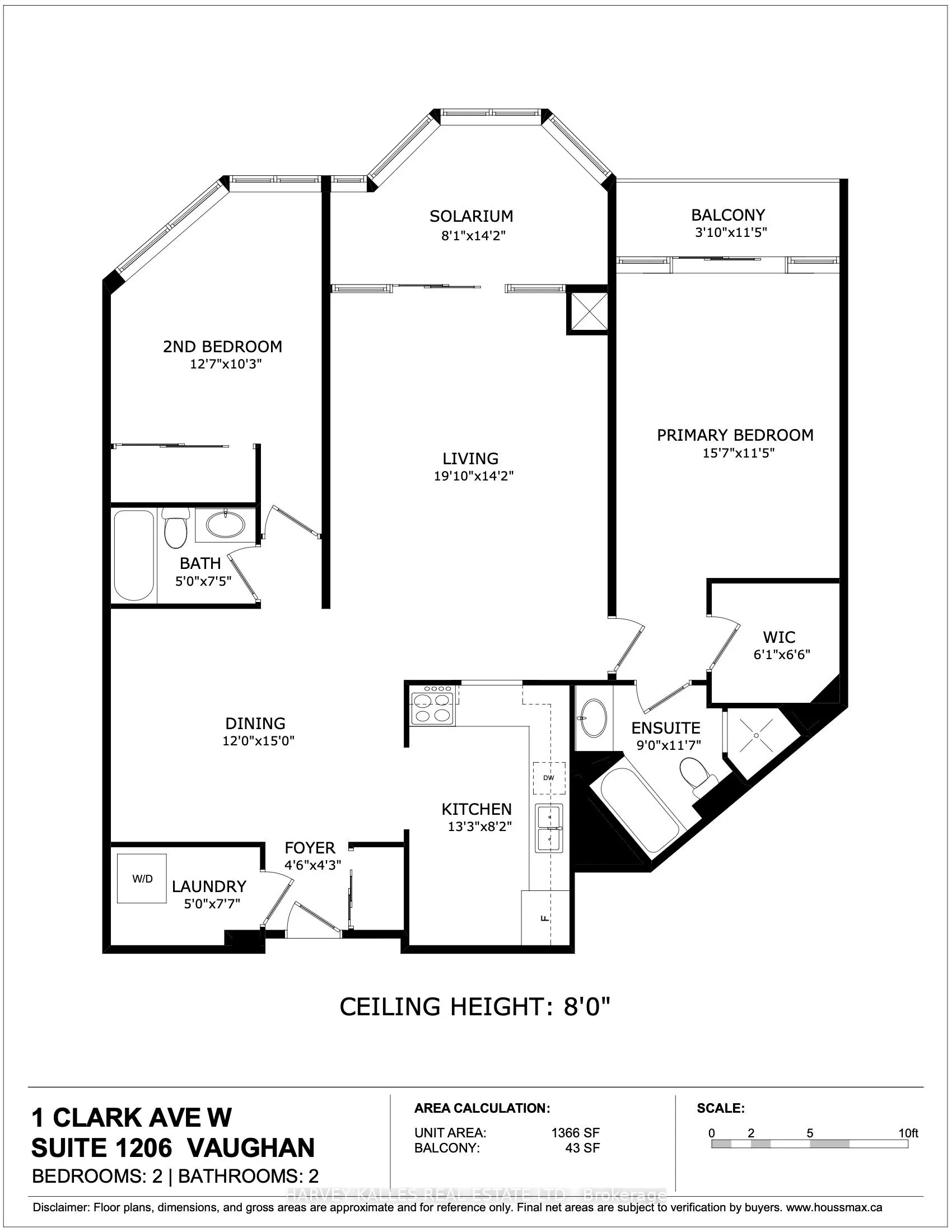 1 Clark Avenue W #1206