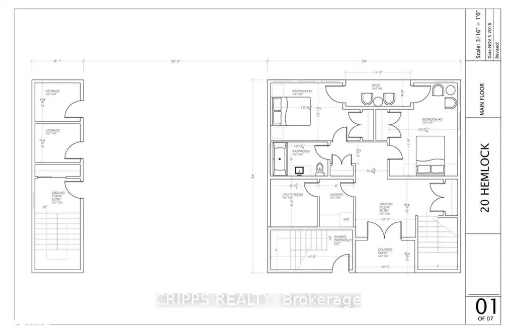8, 20, 30, 34 Hemlock Avenue