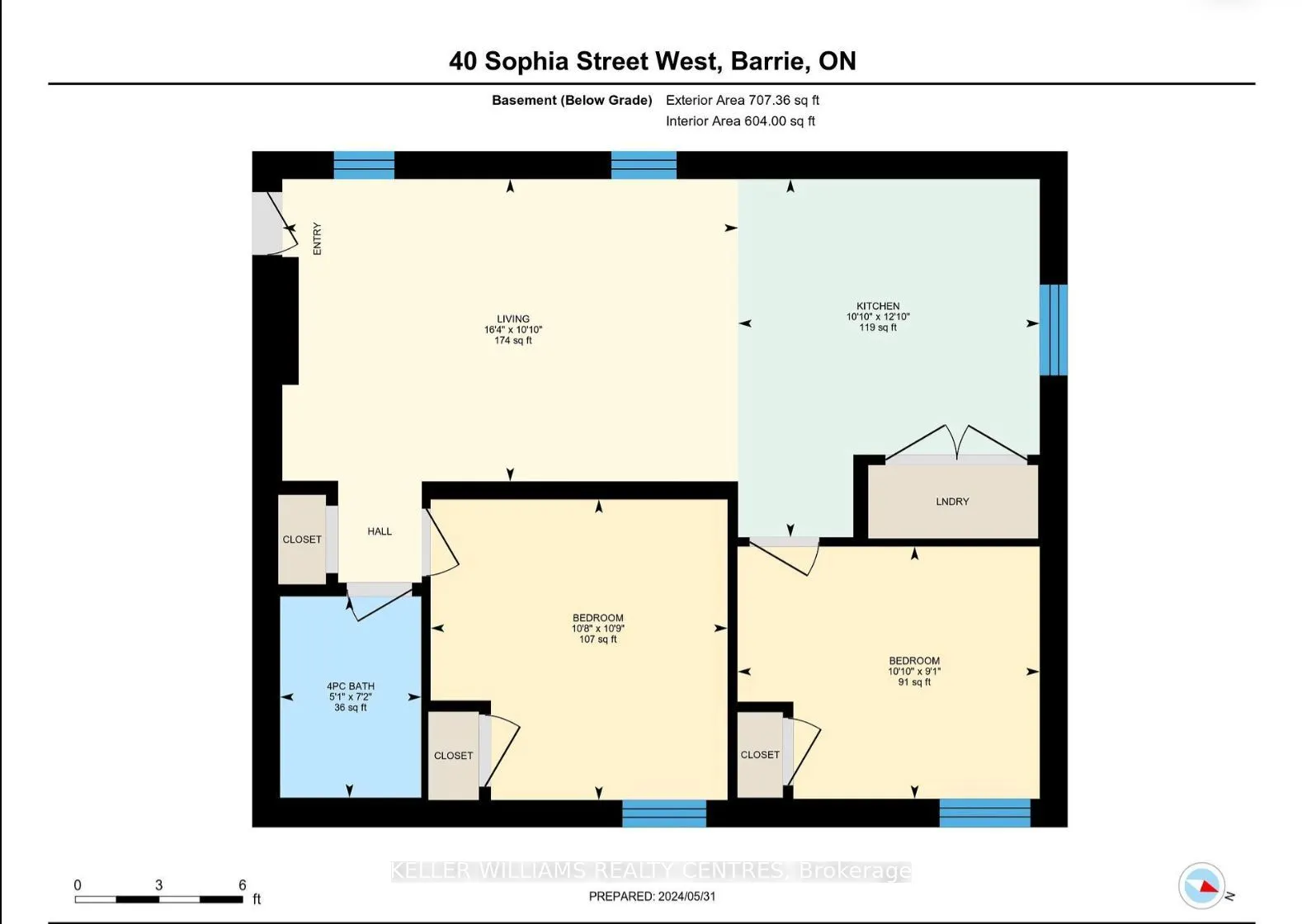 40 Sophia Street W, #Lower