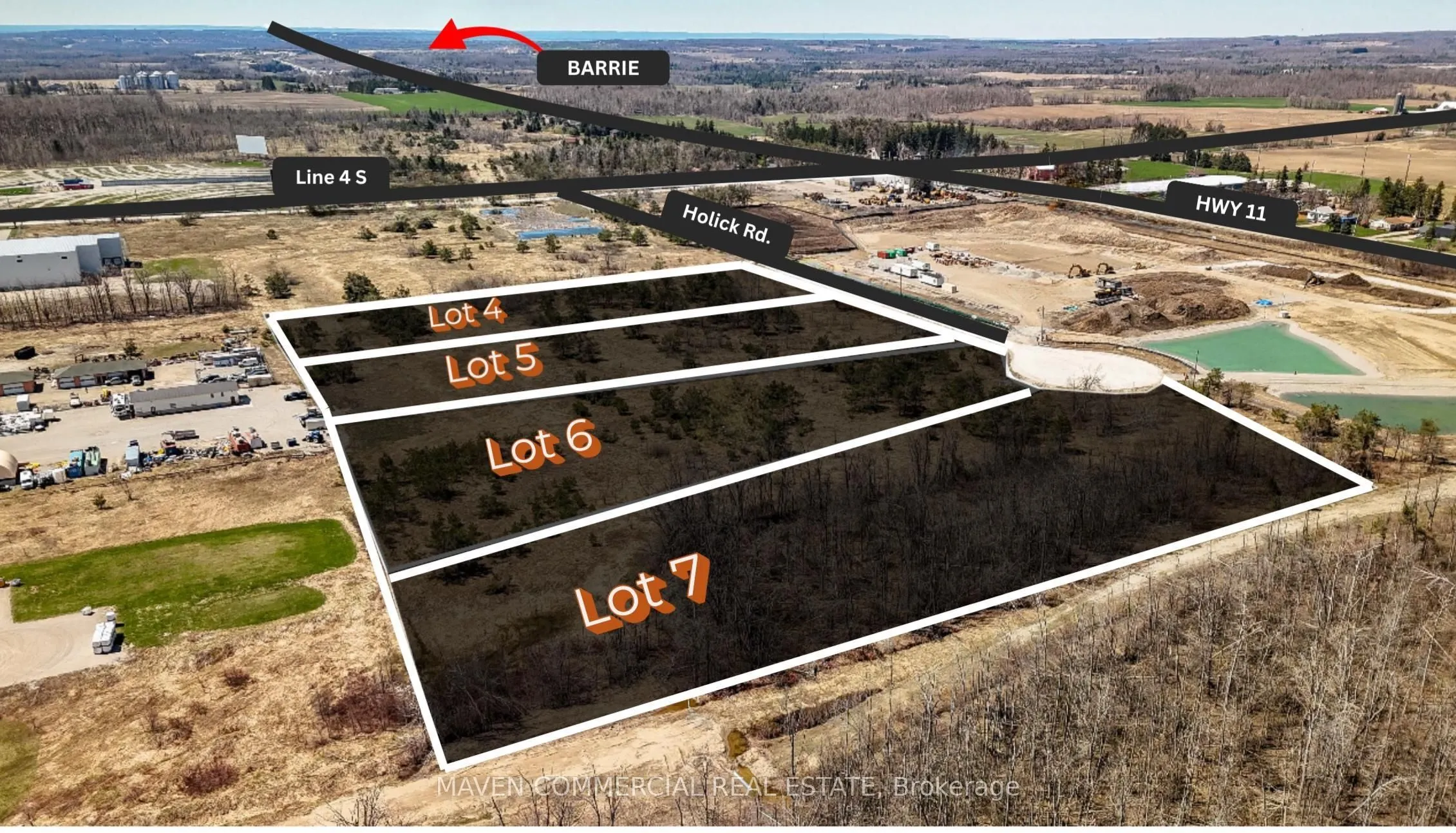 Lot 4,5,6,7 Holick Road