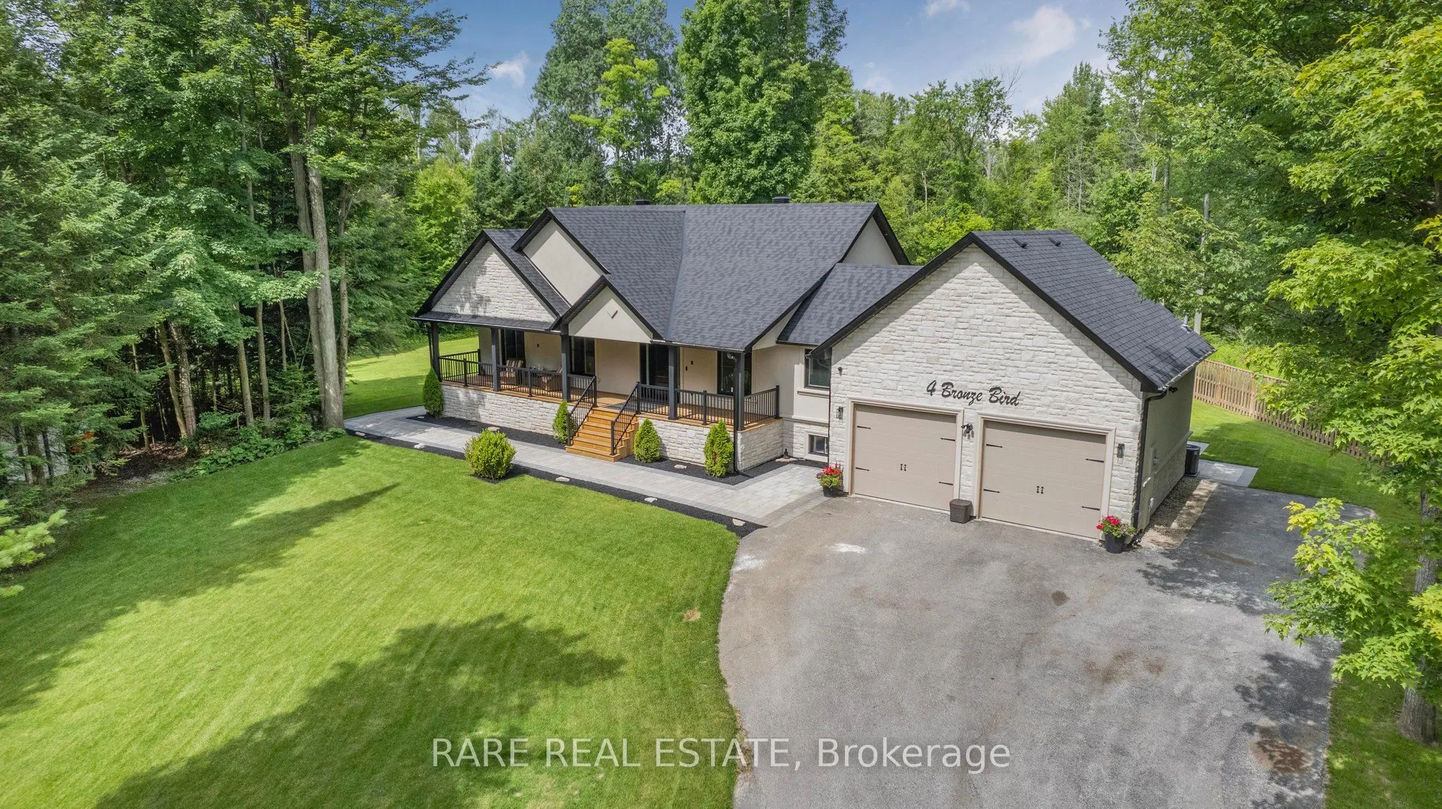 4 BRONZE BIRD Crescent