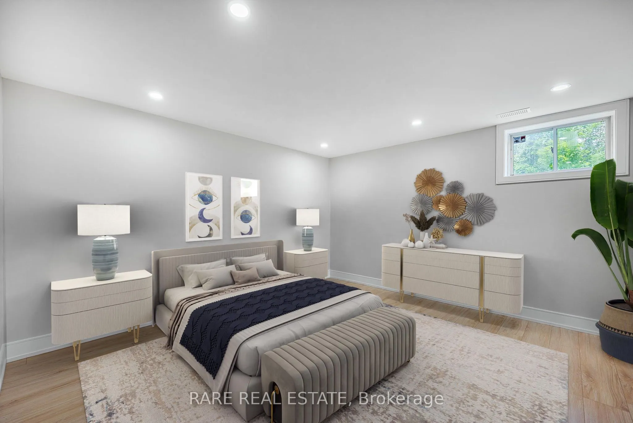 4 BRONZE BIRD Crescent