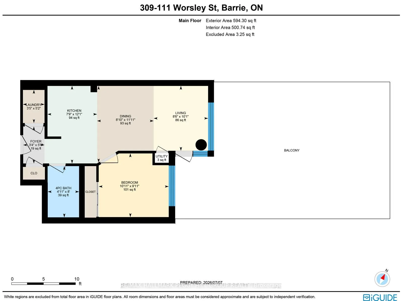 111 Worsley Street #309