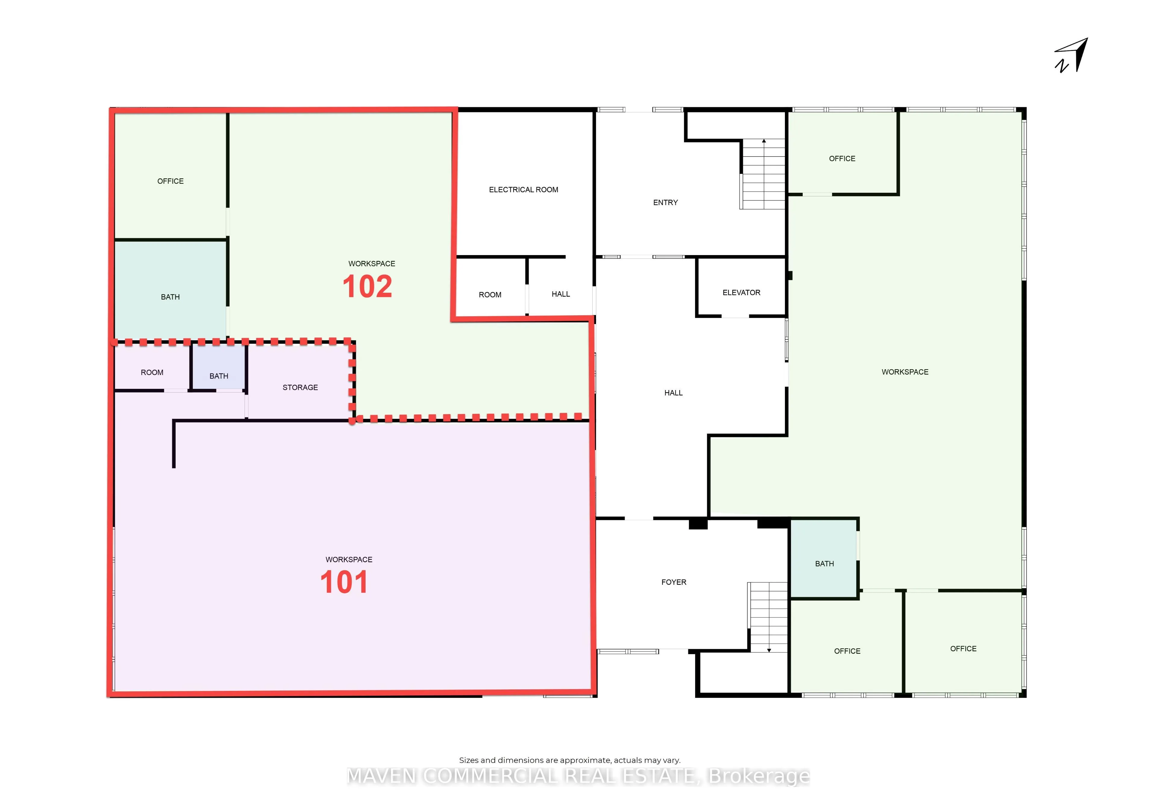100 Colborne Street W #101-102