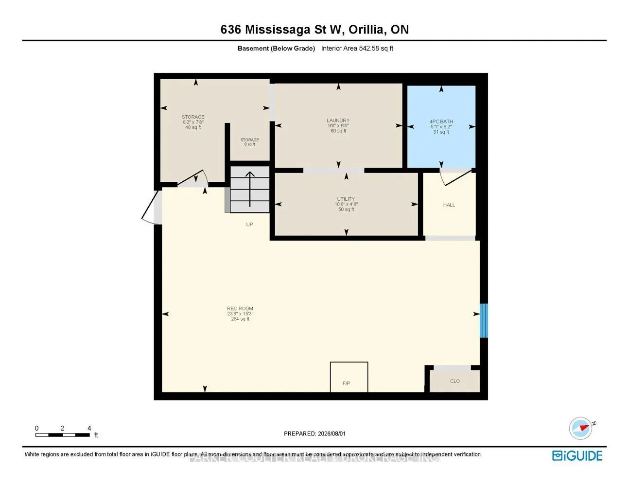 636 Mississaga Street W