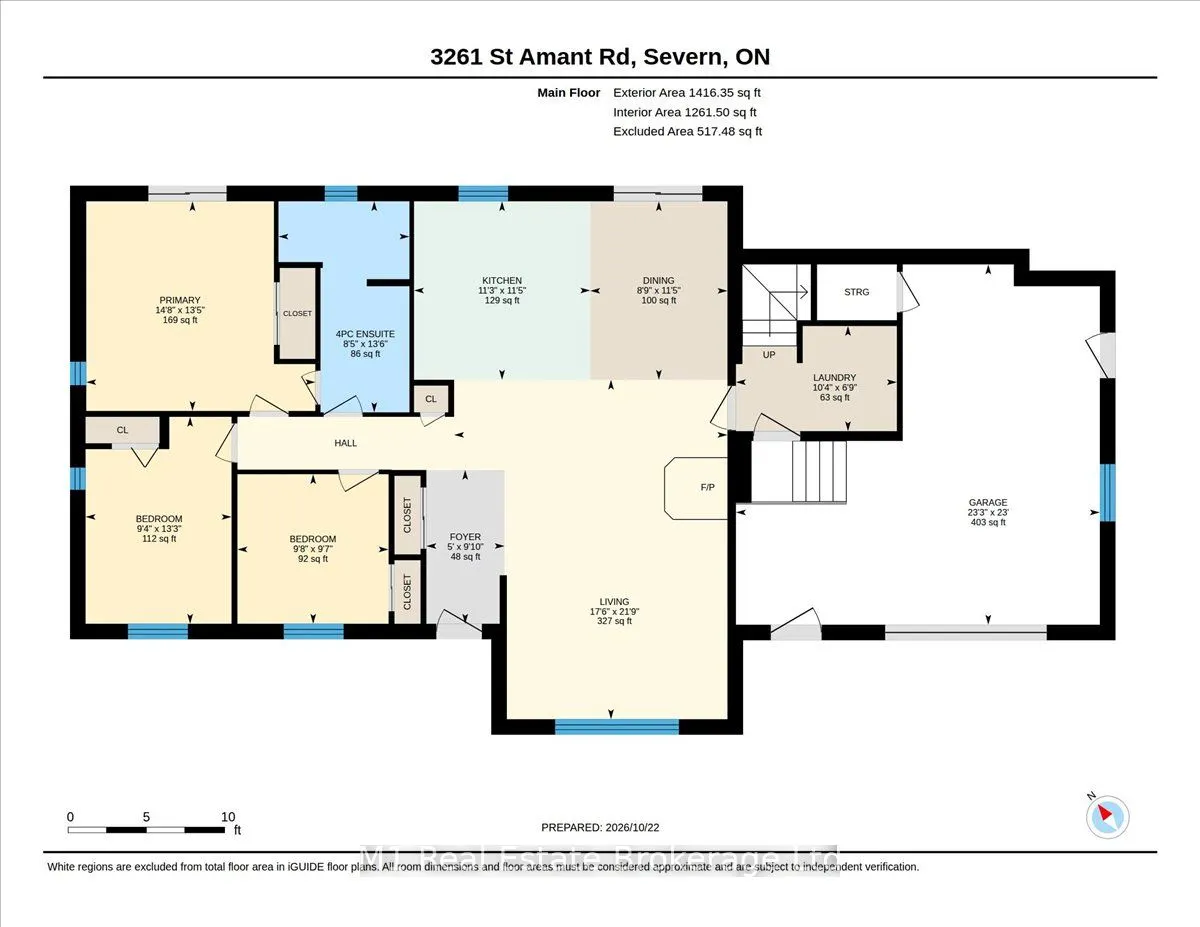 3261 St. Amant Road