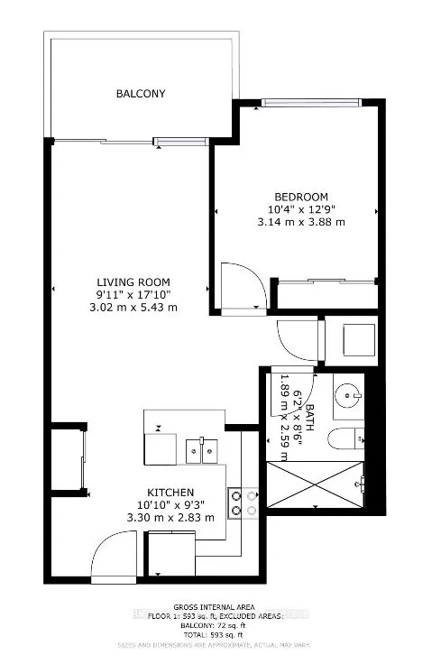 2545 Erin Centre Boulevard #1611