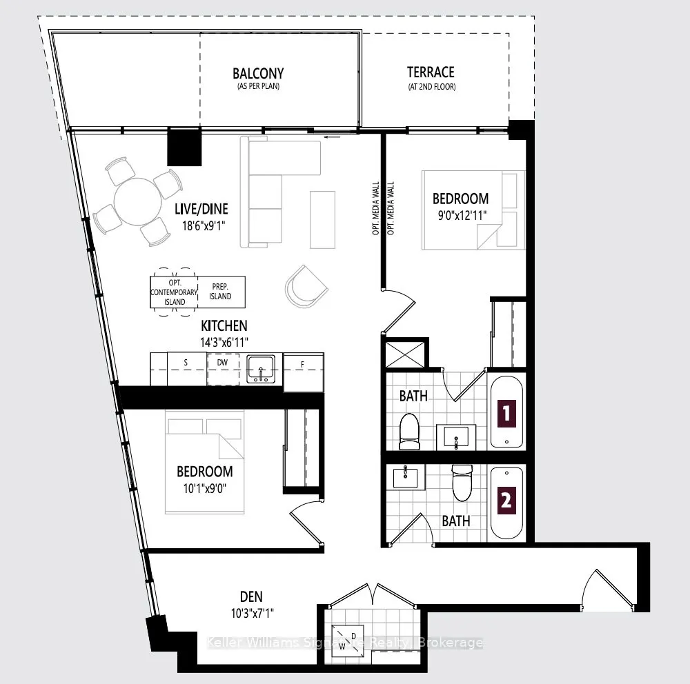1415 Dundas Street E, #809