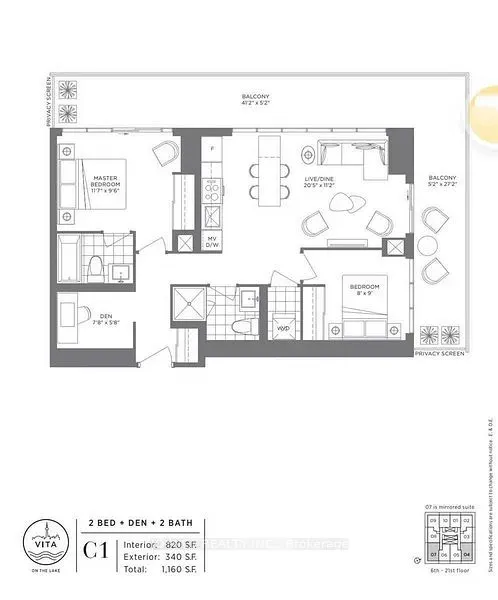 70 Annie Craig Drive, #1204