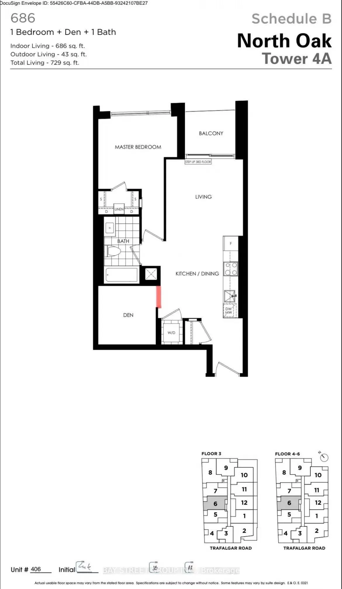 3079 Trafalgar Road, #406