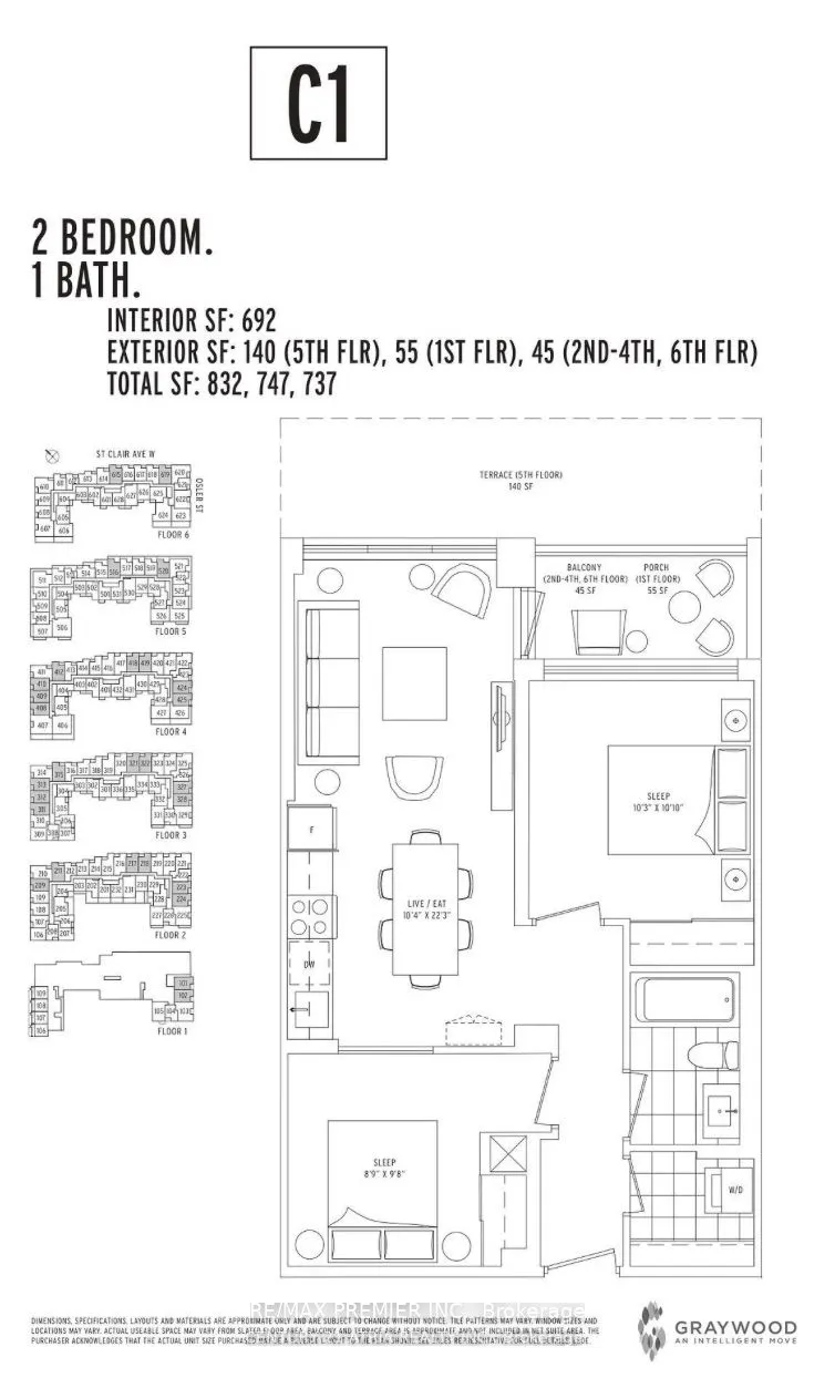 1787 St. Clair Avenue W, #311