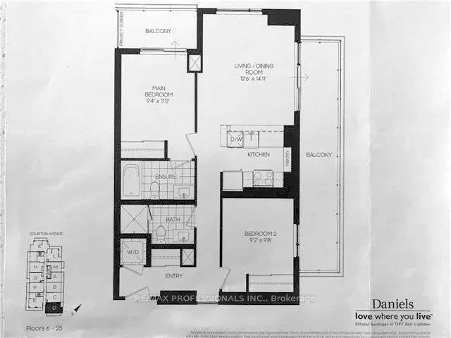 2560 Eglinton Avenue W, #1704
