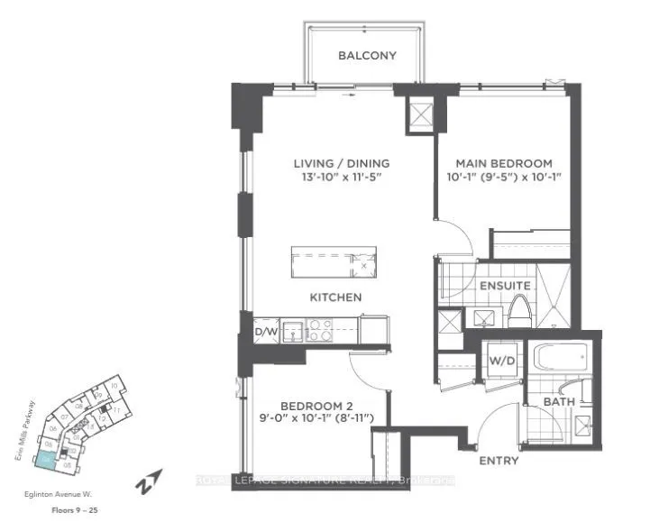 2495 Eglinton Avenue W, #1204