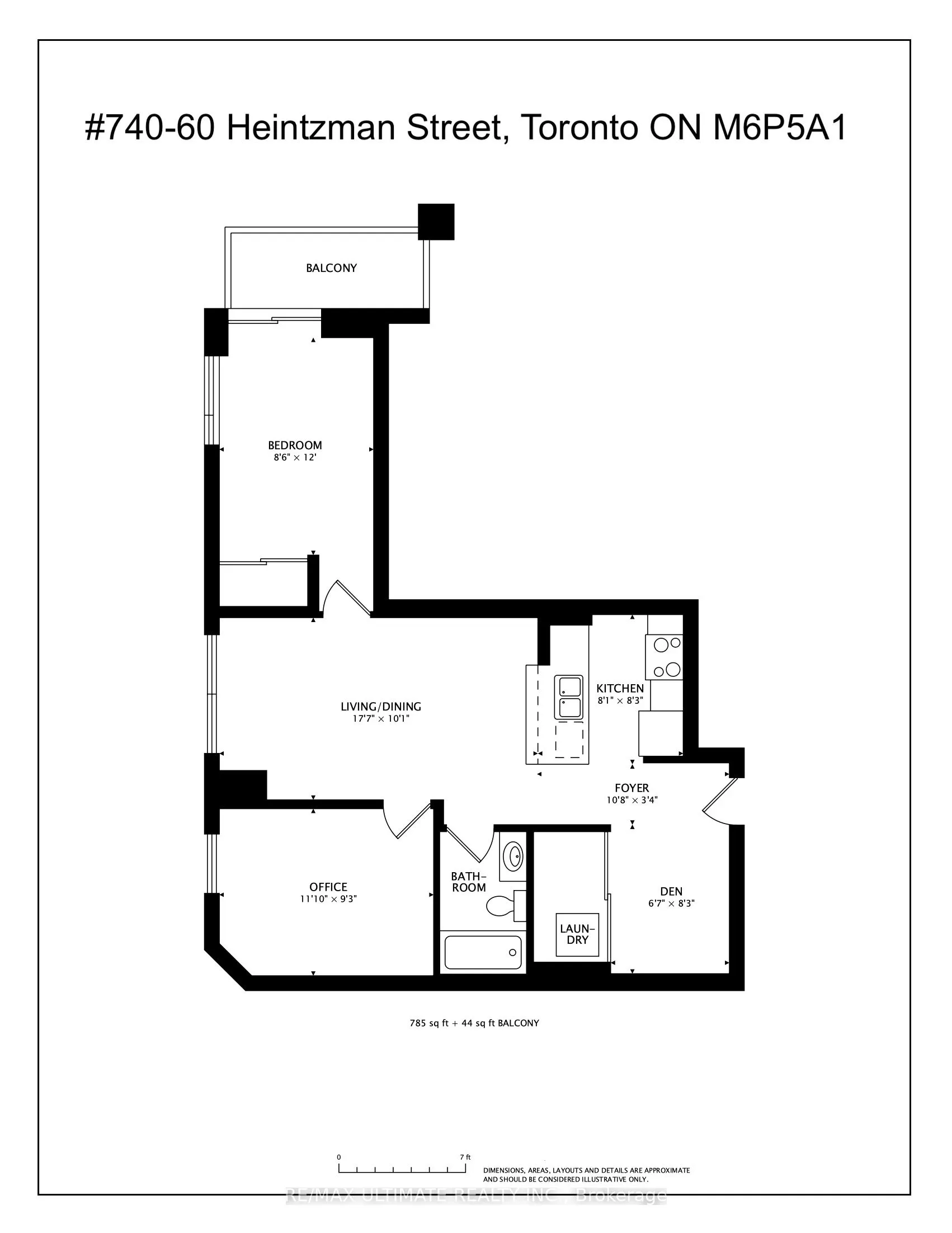 60 Heintzman Street, #740