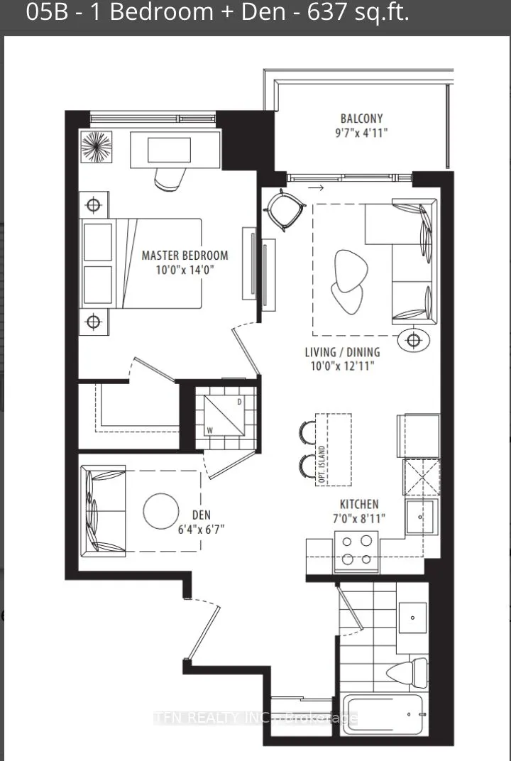 204 Burnhamthorpe Road E, #1804