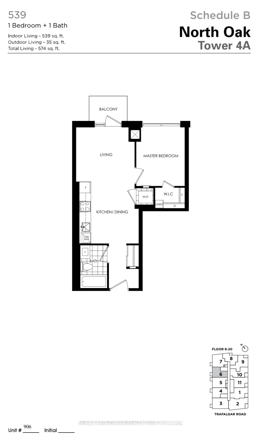 3079 Trafalgar Road, #906