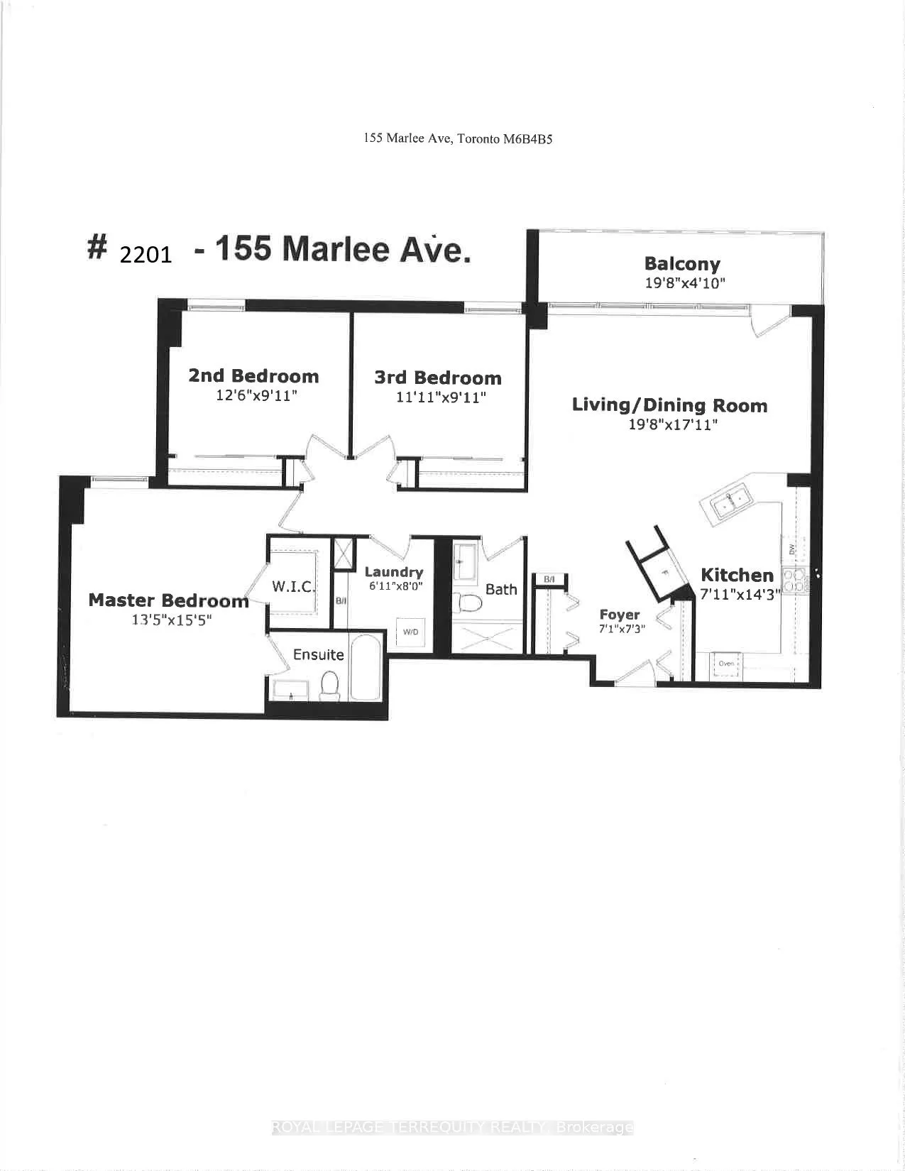 155 Marlee Avenue, #2201