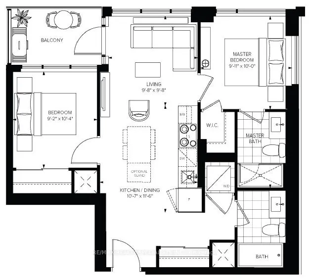 405 Dundas Street W, #808