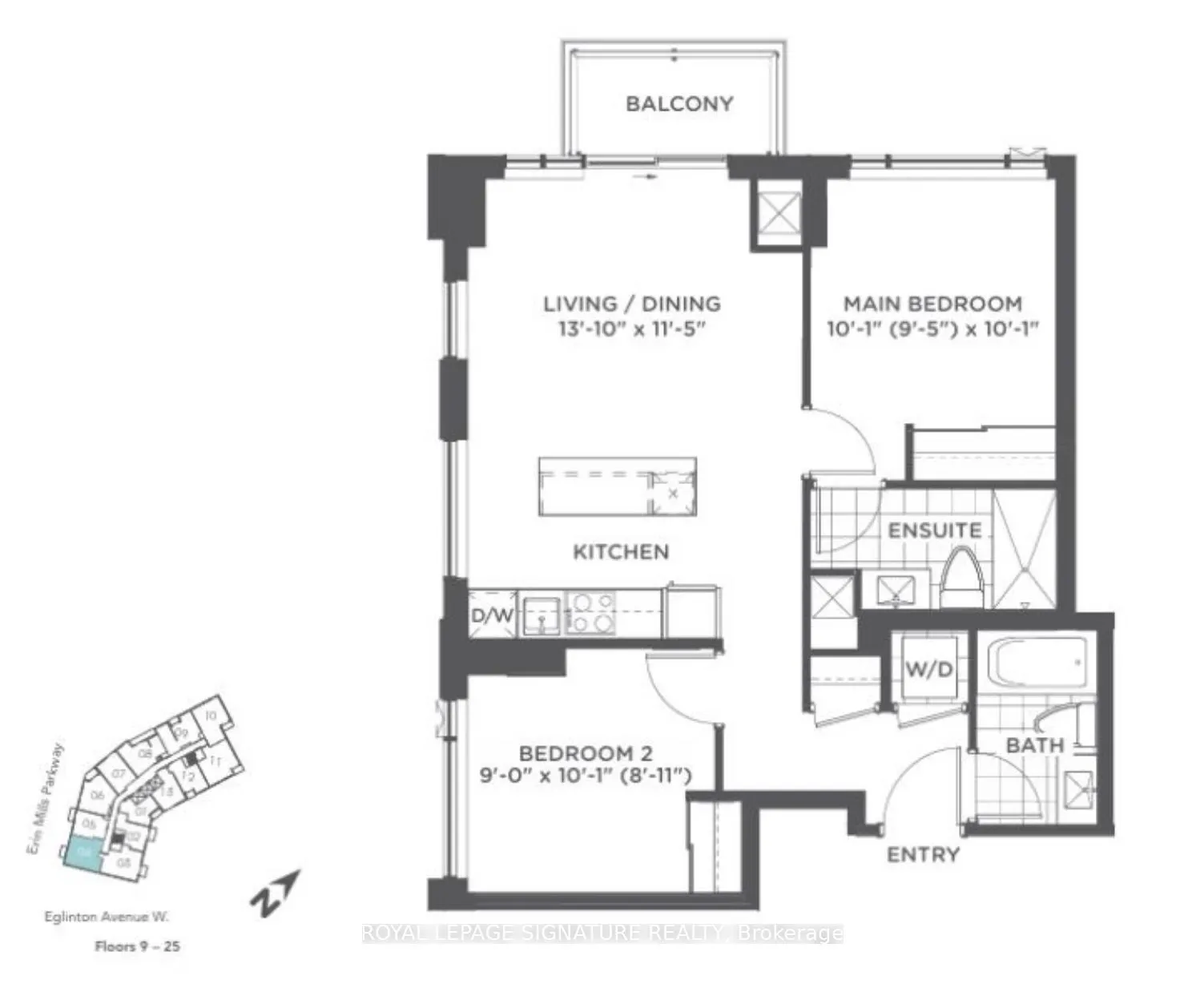2495 Eglinton Avenue, #1304