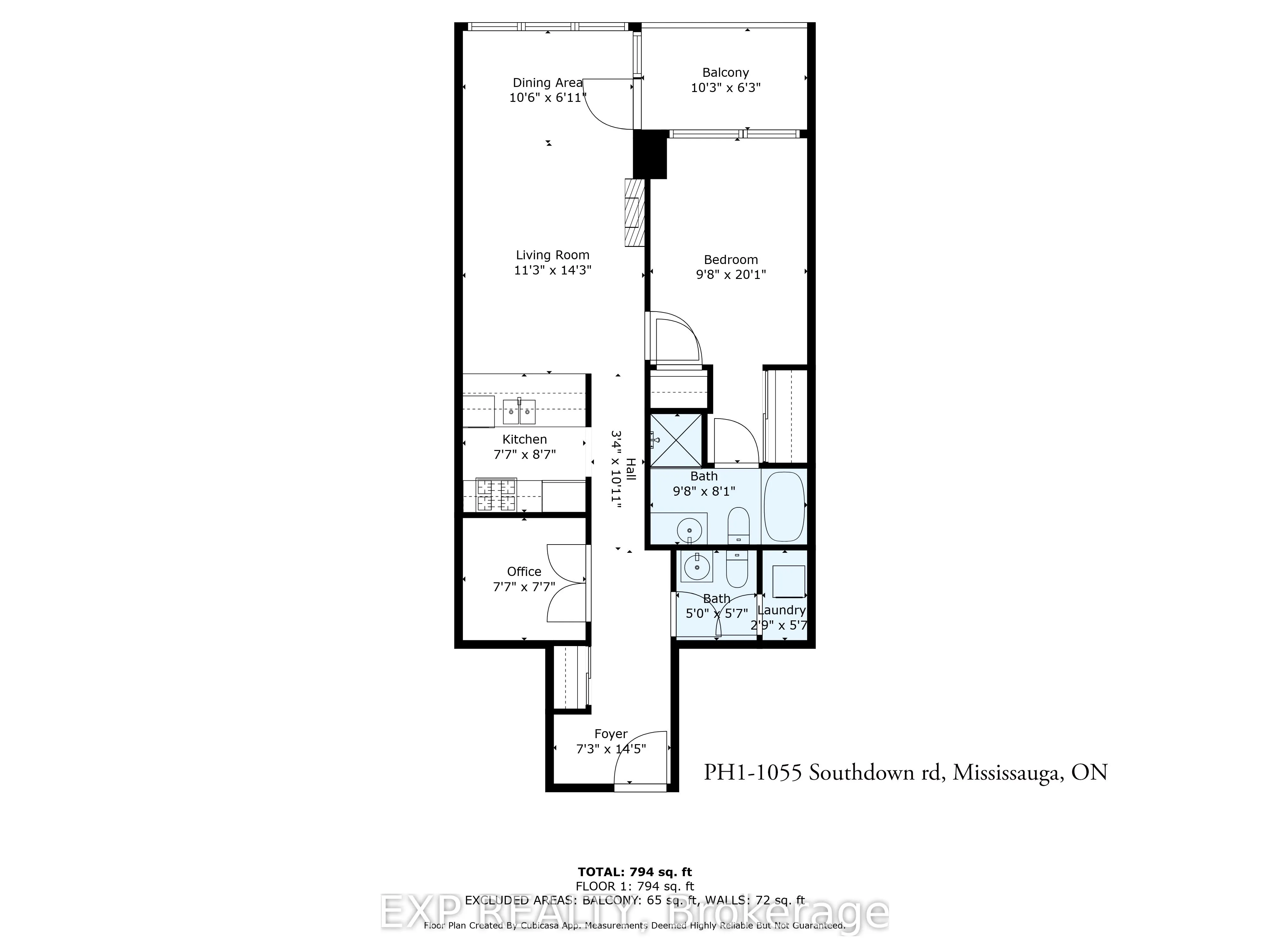 1055 Southdown Road, #PH01