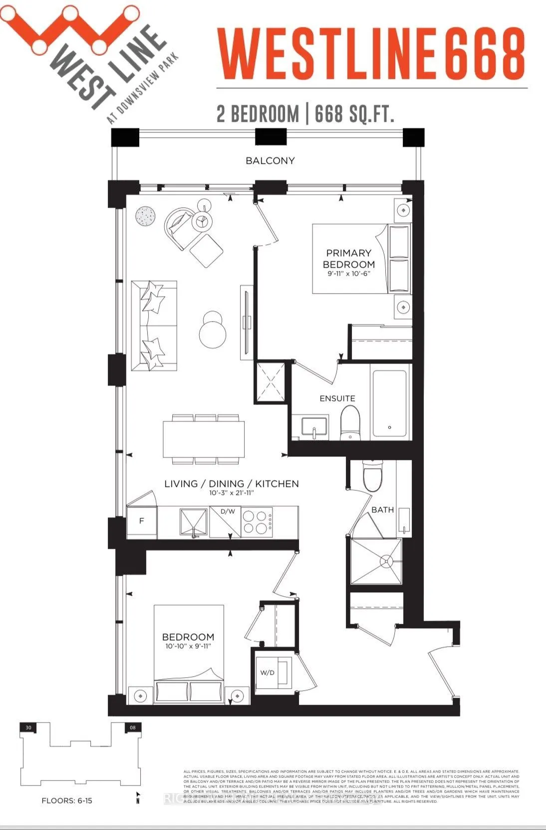 1100 Sheppard Avenue W, #1508