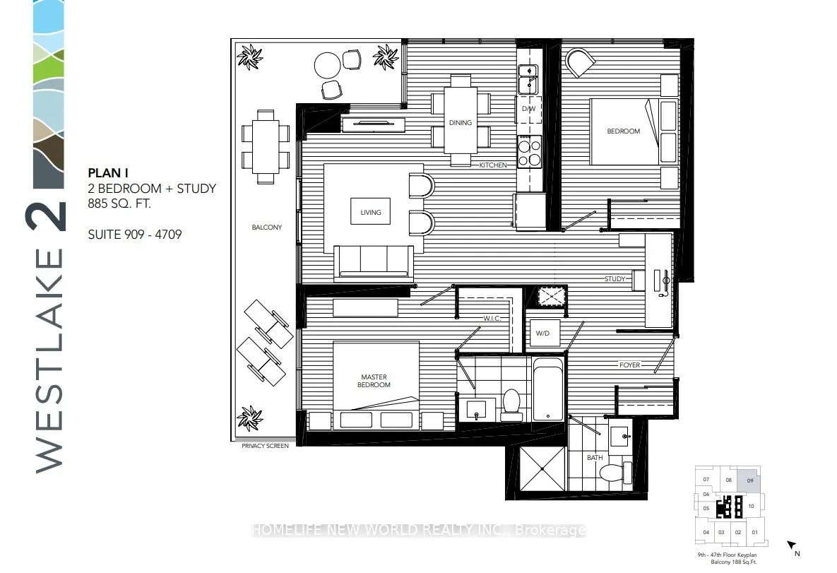 2200 Lake Shore Boulevard W, #1109