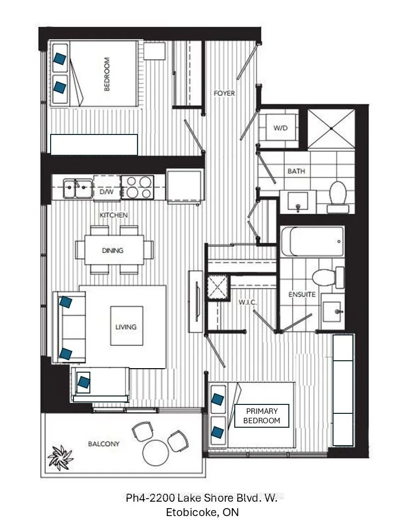 2200 Lake Shore Boulevard W, #PH4