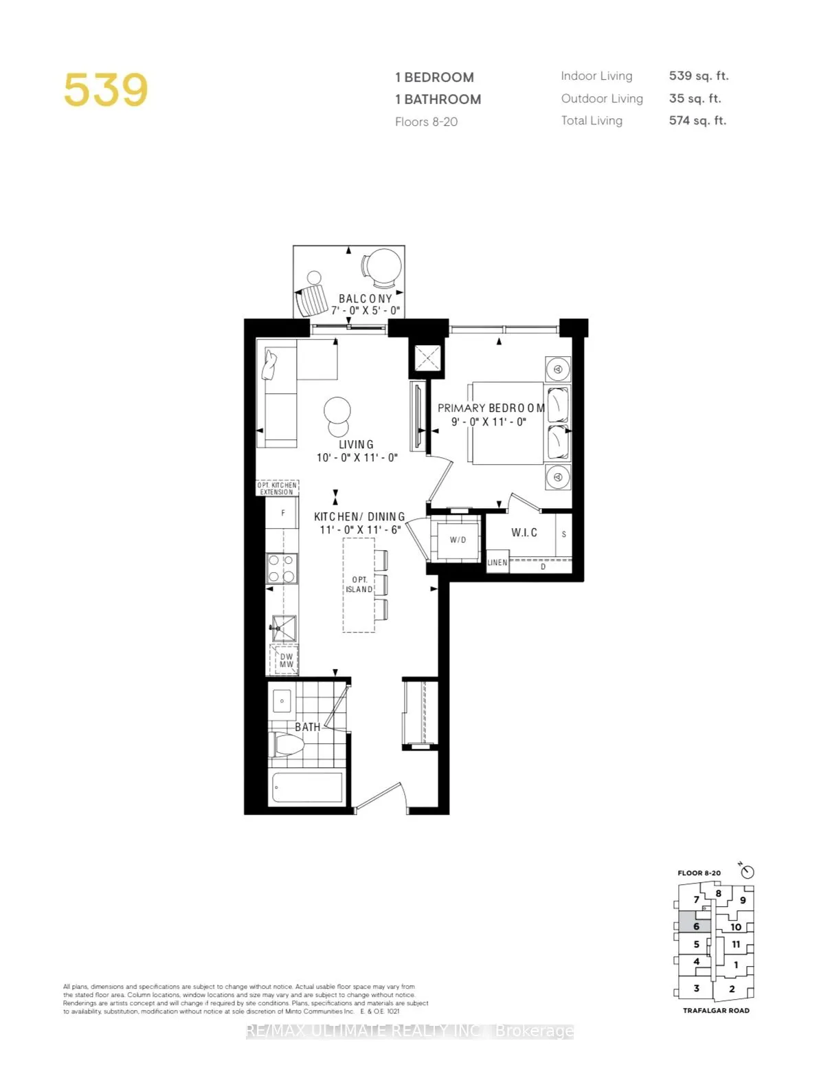 3079 Trafalgar Road, #1206