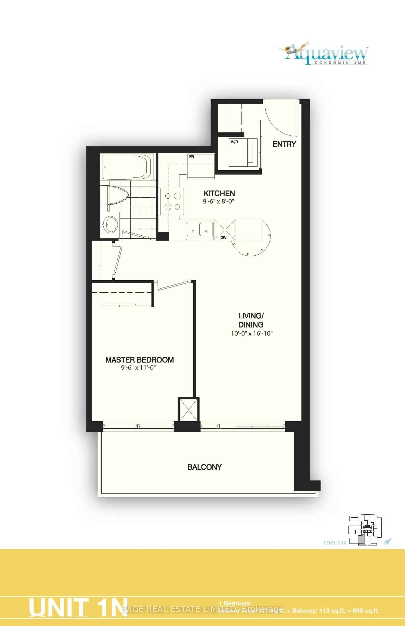 3865 Lake Shore Boulevard W, #1302