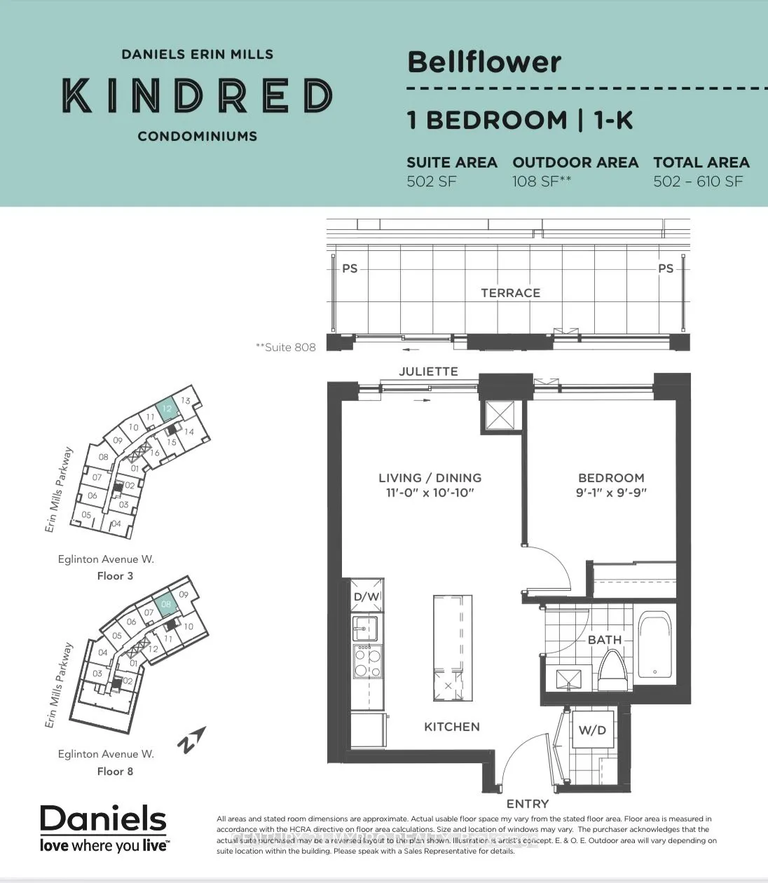 2495 Eglinton Avenue W, #808