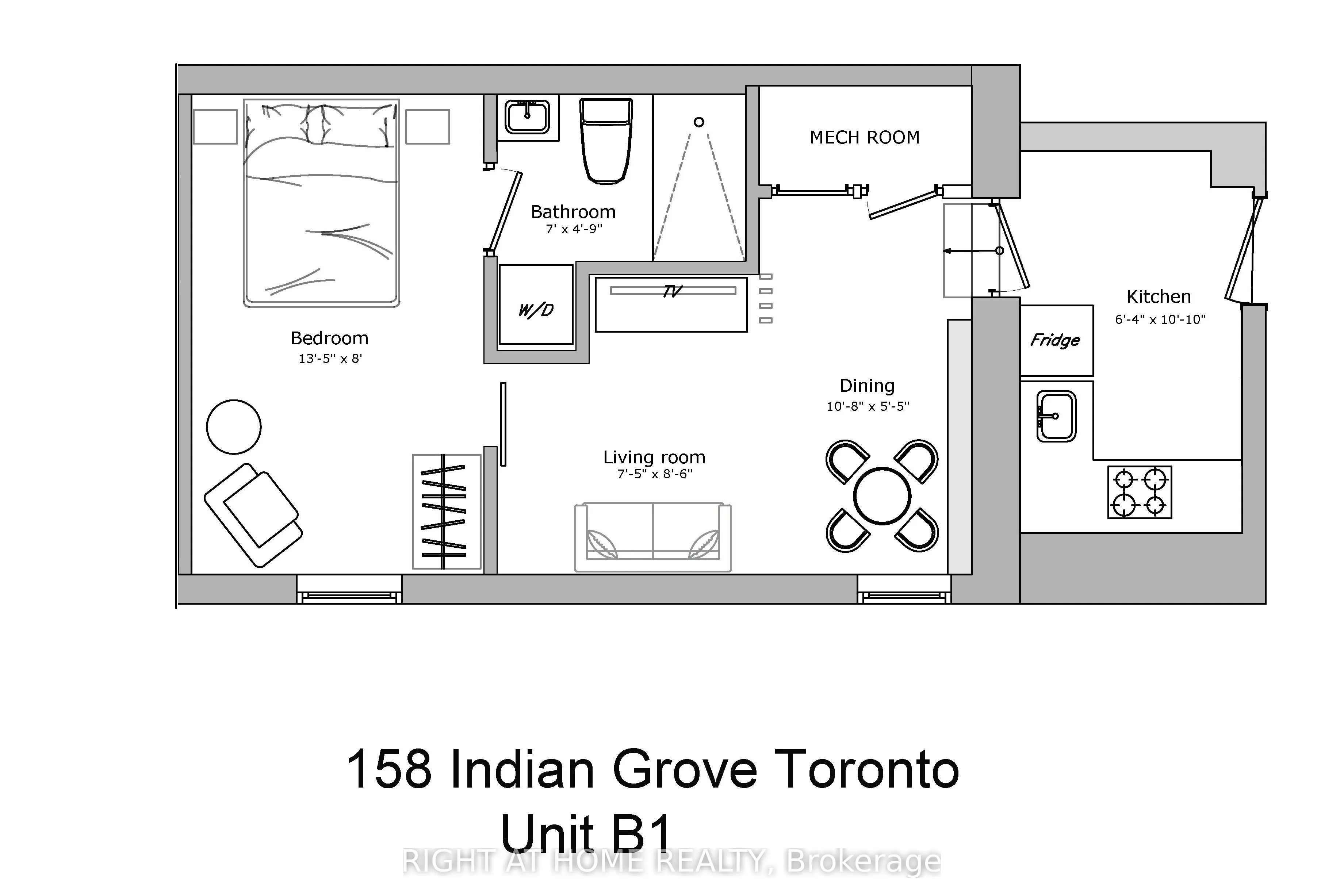 158 Indian Grove, #Unit B1