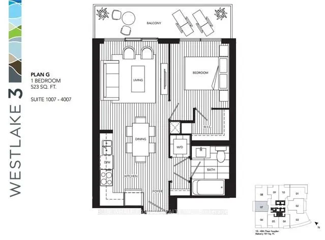 2212 Lakeshore Boulevard W, #1707