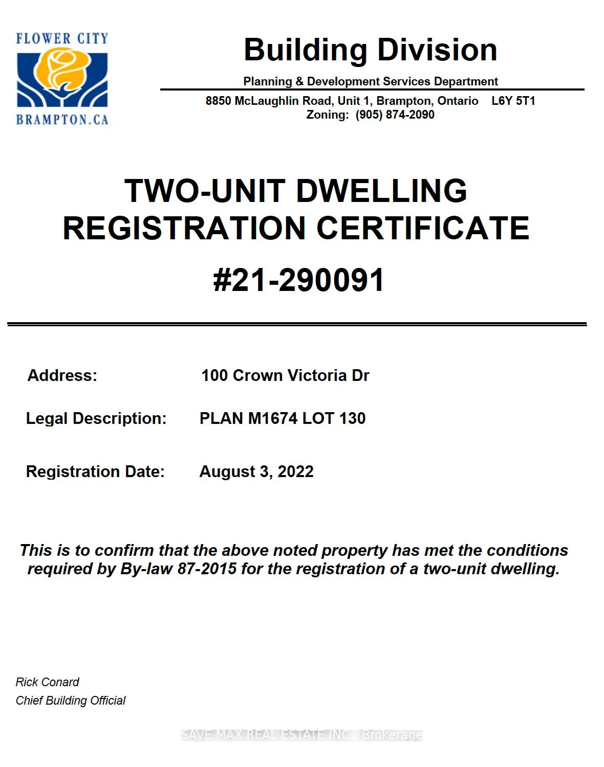 100 Crown Victoria Drive