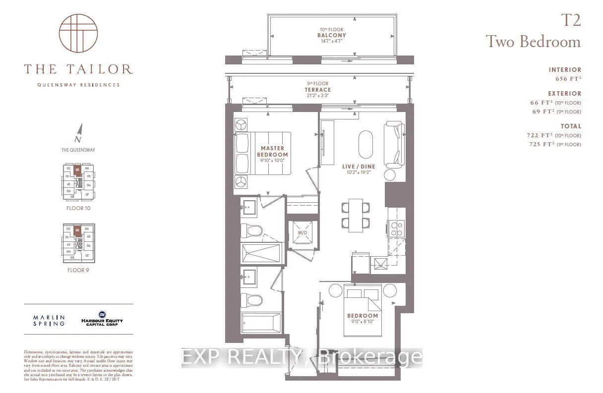 1195 The Queens Way, #903