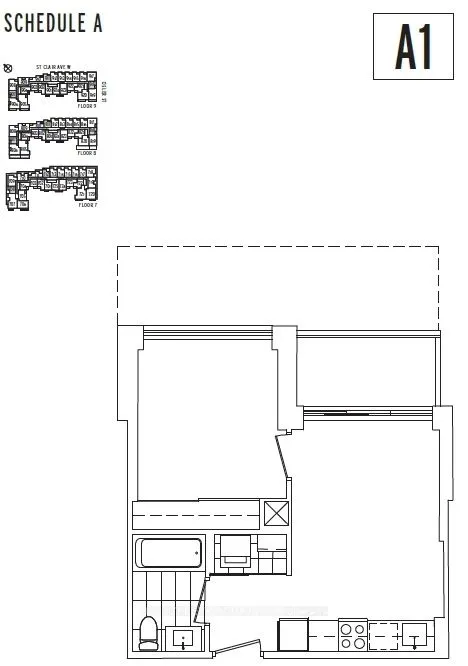 1787 St Clair Avenue W, #807