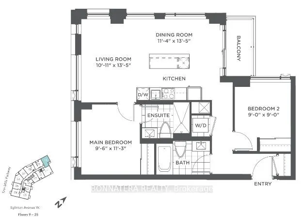 2495 Eglinton Avenue W, #1810