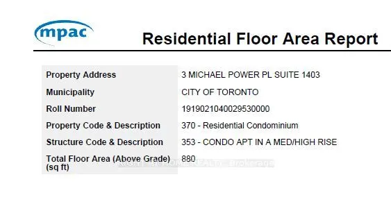 3 Michael Power Place, #1403