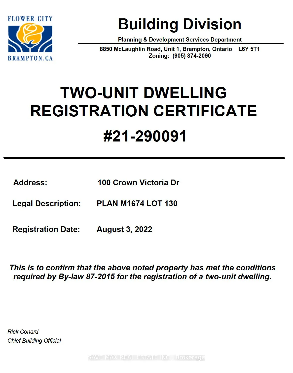 100 Crown Victoria Drive