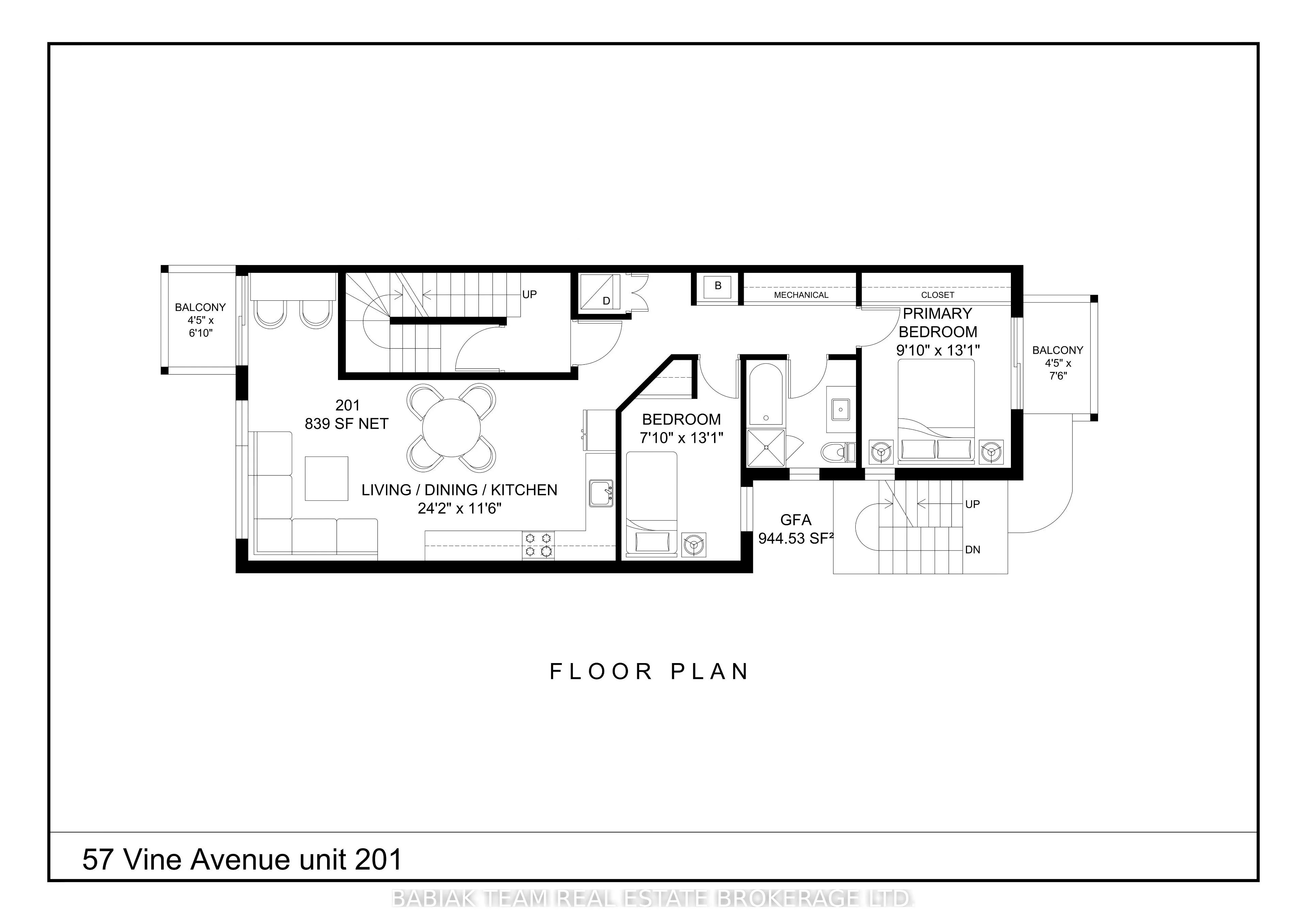 57 Vine Avenue, #201