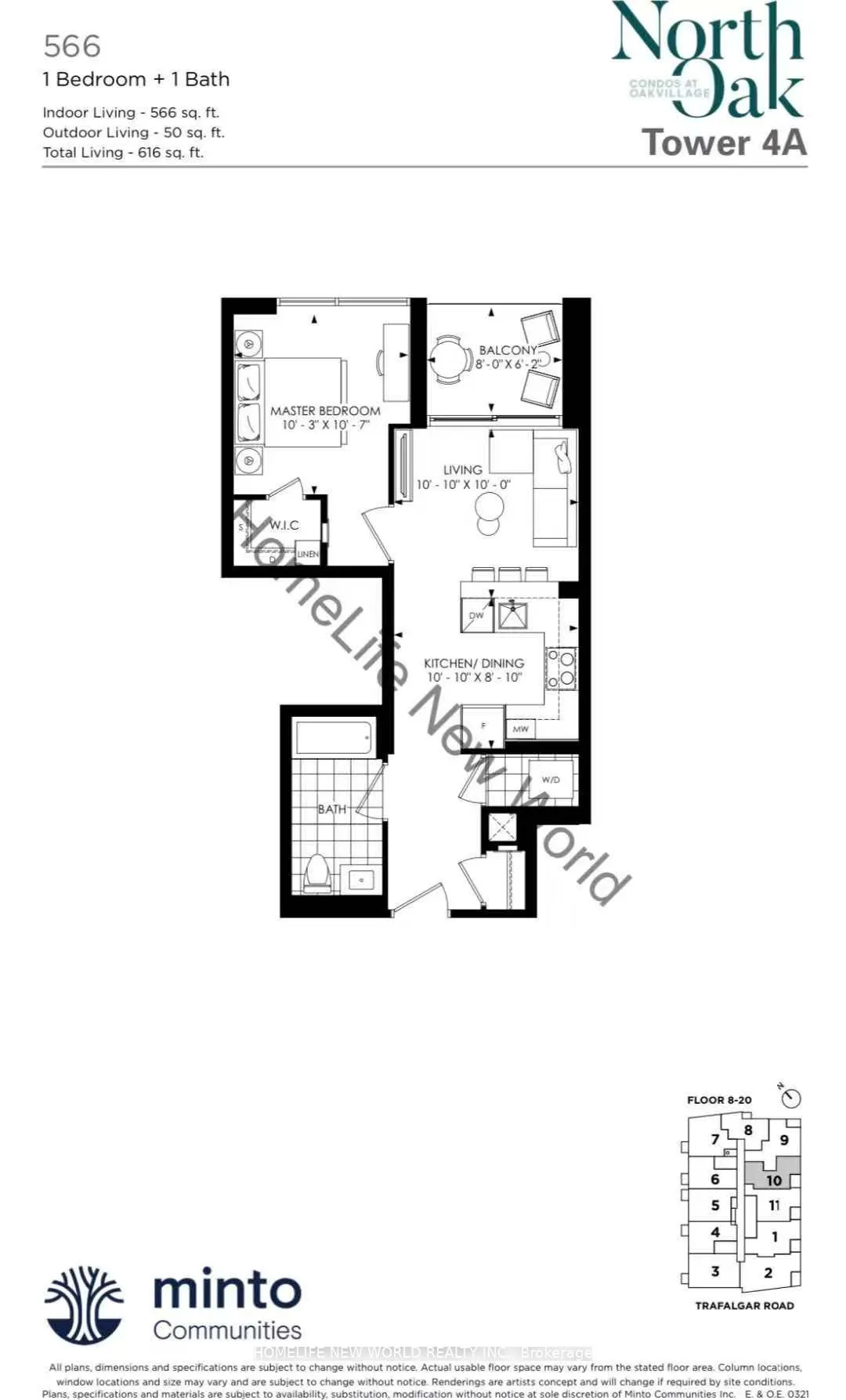 3079 Trafalgar Road, #810