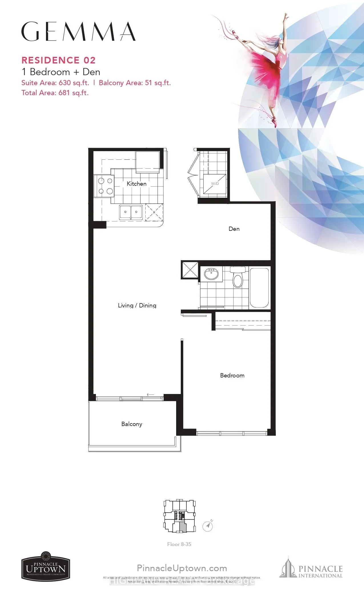 15 Watergarden Drive, #2502