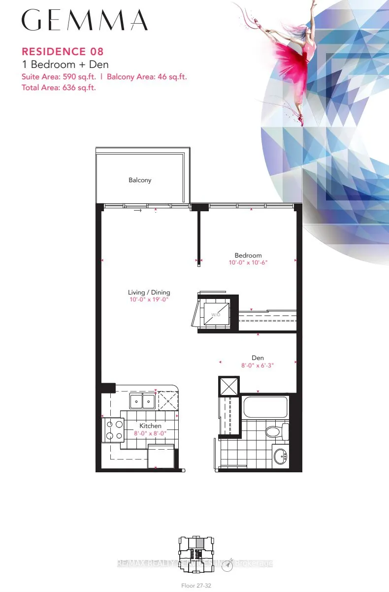 15 Watergarden Drive, #2708