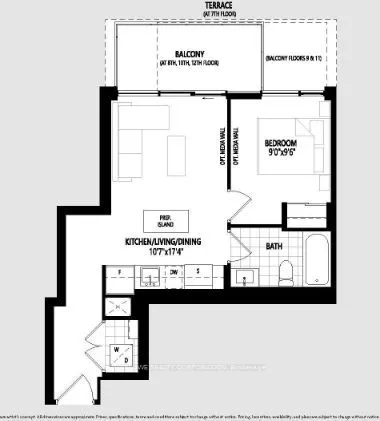 3006 William Cutmore Boulevard, #1207
