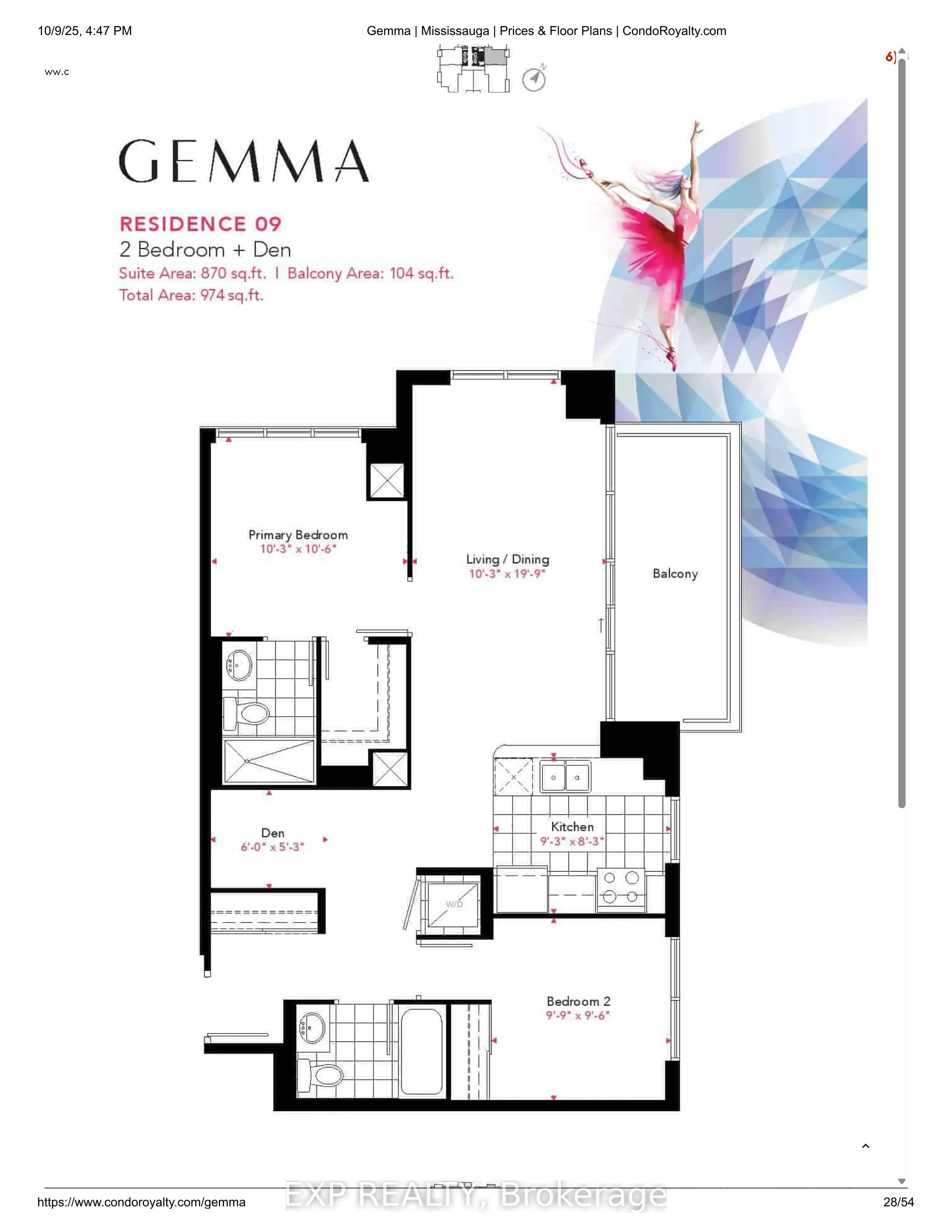 15 Watergarden Drive, #3608