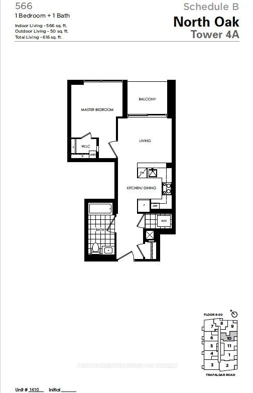 3079 Trafalgar Road, #A1410