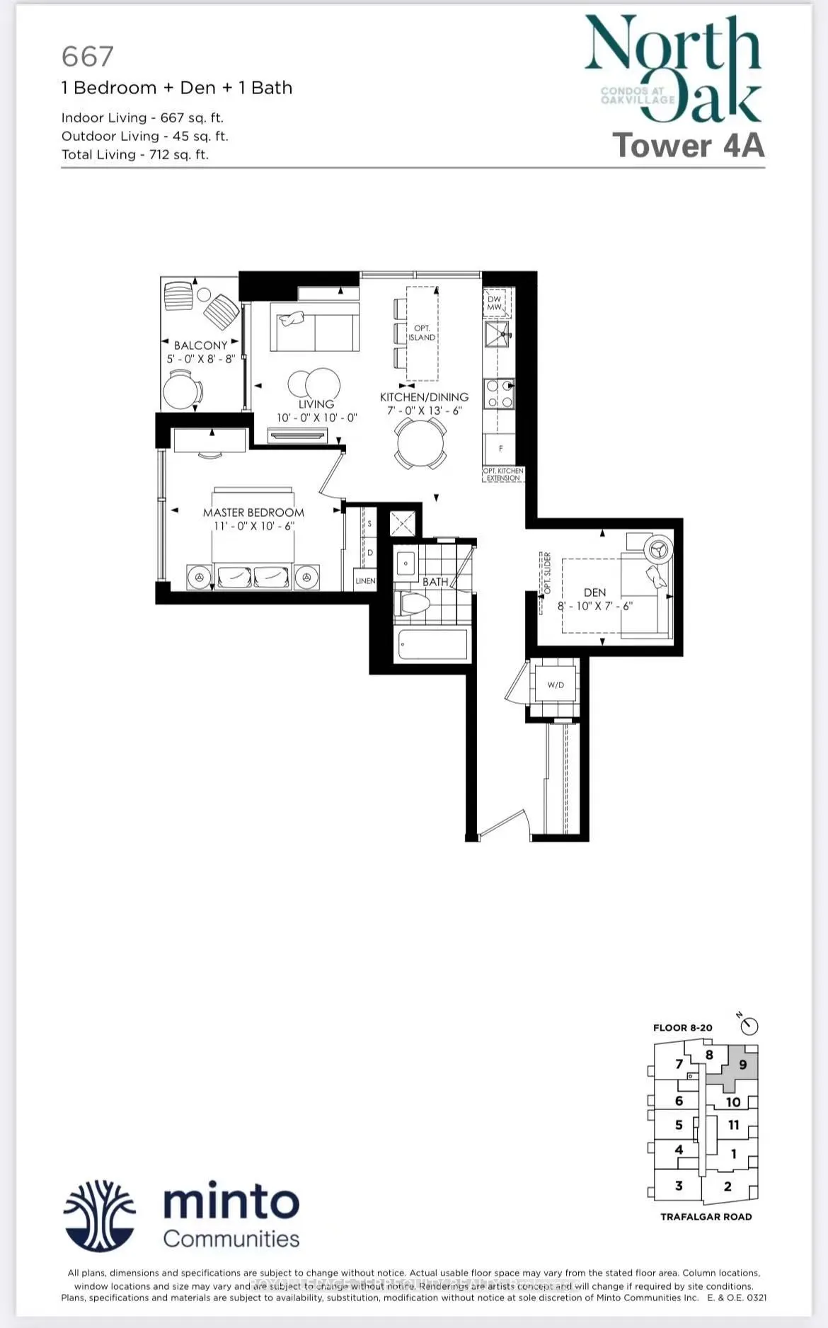 3079 Trafalgar Road, #1809