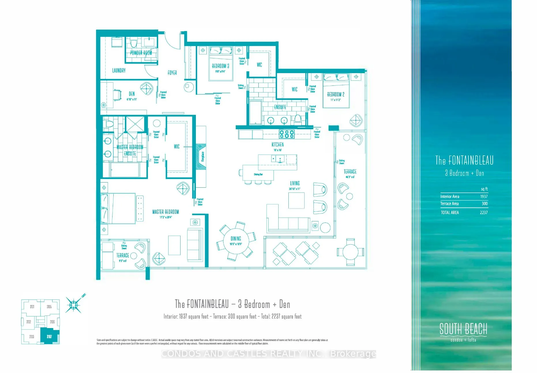88 Park Lawn Road, #2907